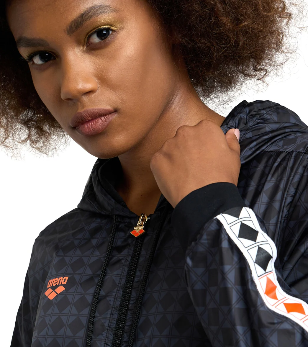 Arena Woman's 50th Anniversary Cropped Hooded Jacket - Image 5