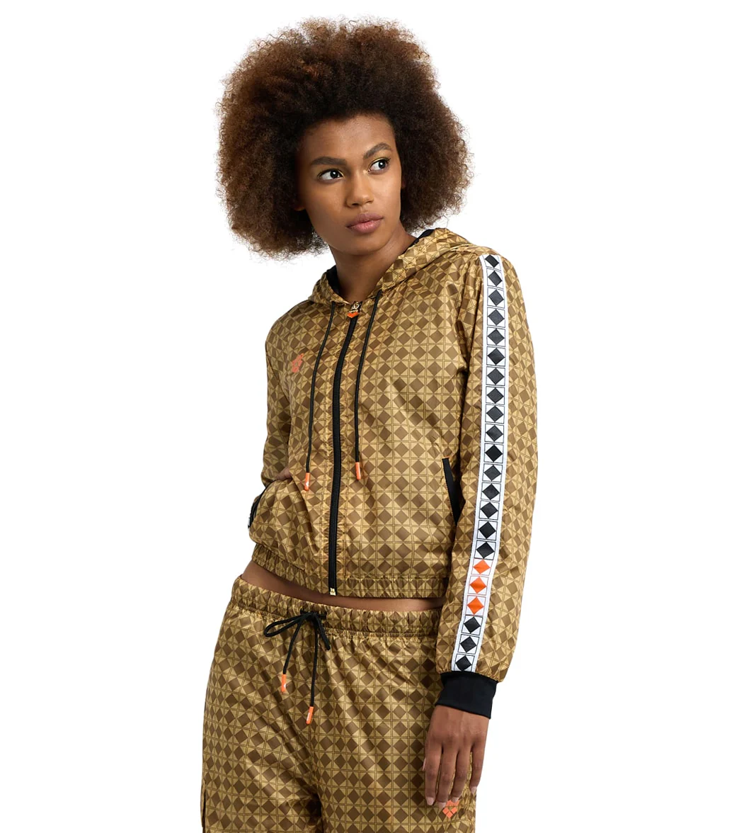 Arena Woman's 50th Anniversary Cropped Hooded Jacket - Image 9