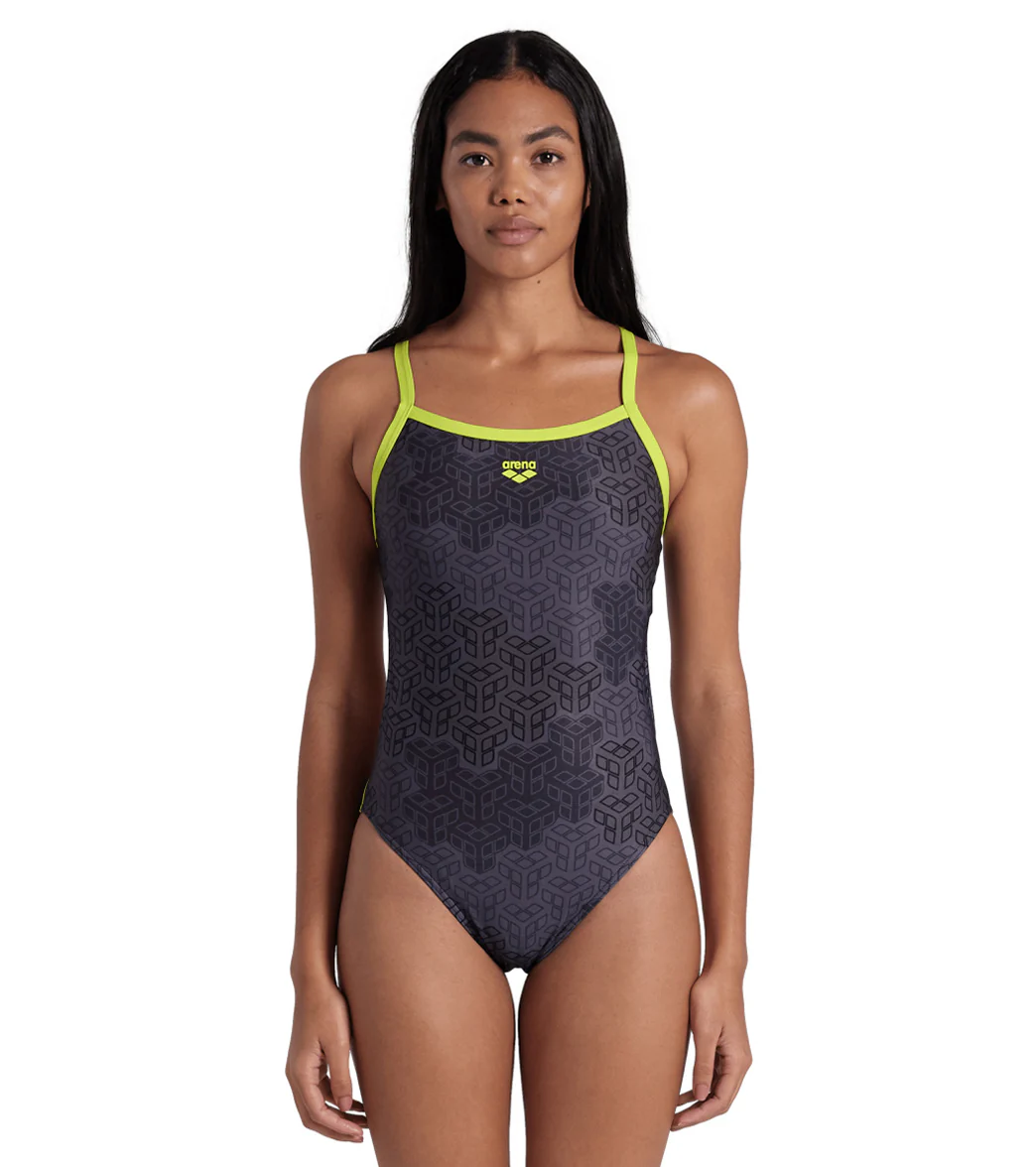 Arena Women's Camo Kikko Challenge Back One Piece Swimsuit - Image 8