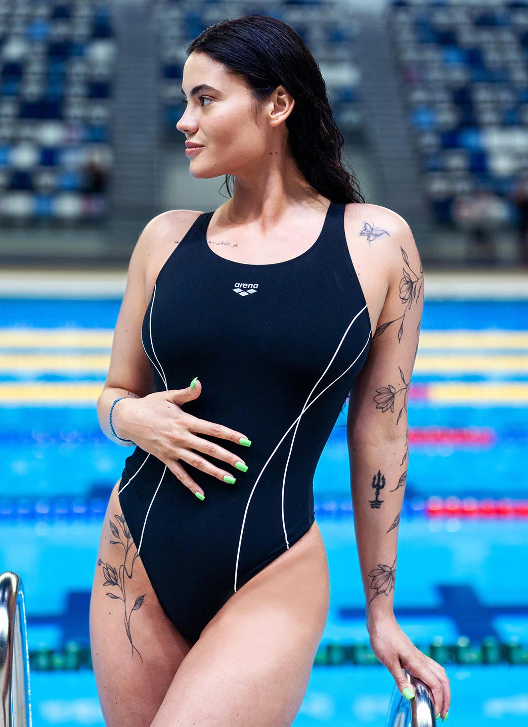 Arena Women's Erika U Back One Piece Swimsuit - Image 8