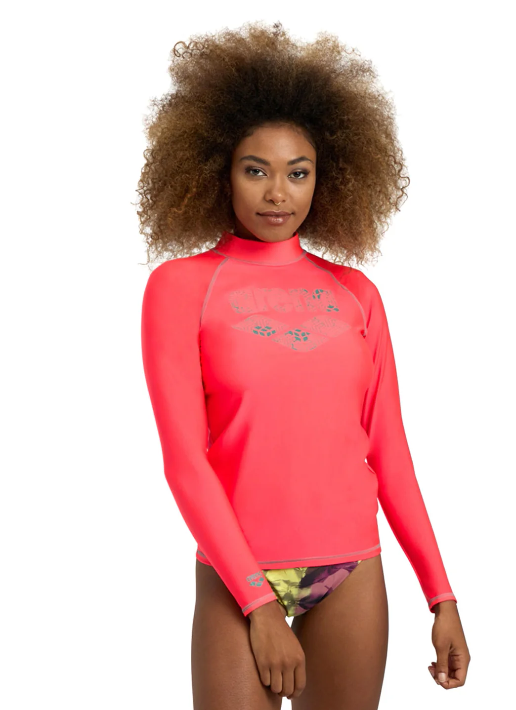 Arena Women's Graphic Long Sleeve Rashguard - Image 8