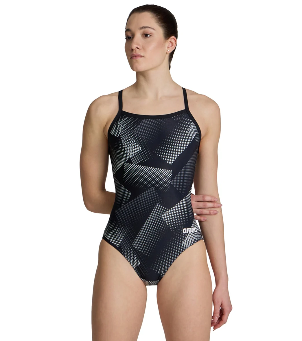 Arena Women's Halftone Lightdrop Back One Piece Swimsuit - Image 51