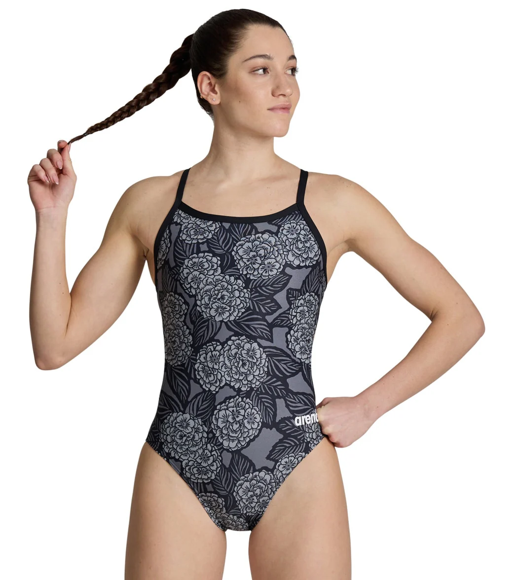 Arena Women's Hydrangea Bouquet Challenge Back One Piece Swimsuit - Image 30