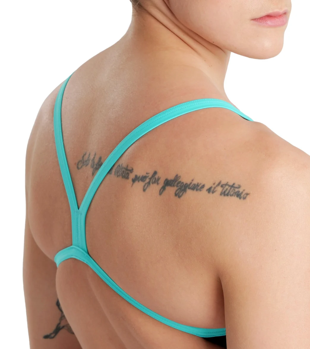 Arena Womens' Icons Challenge Back Logo One Piece Swimsuit - Image 5