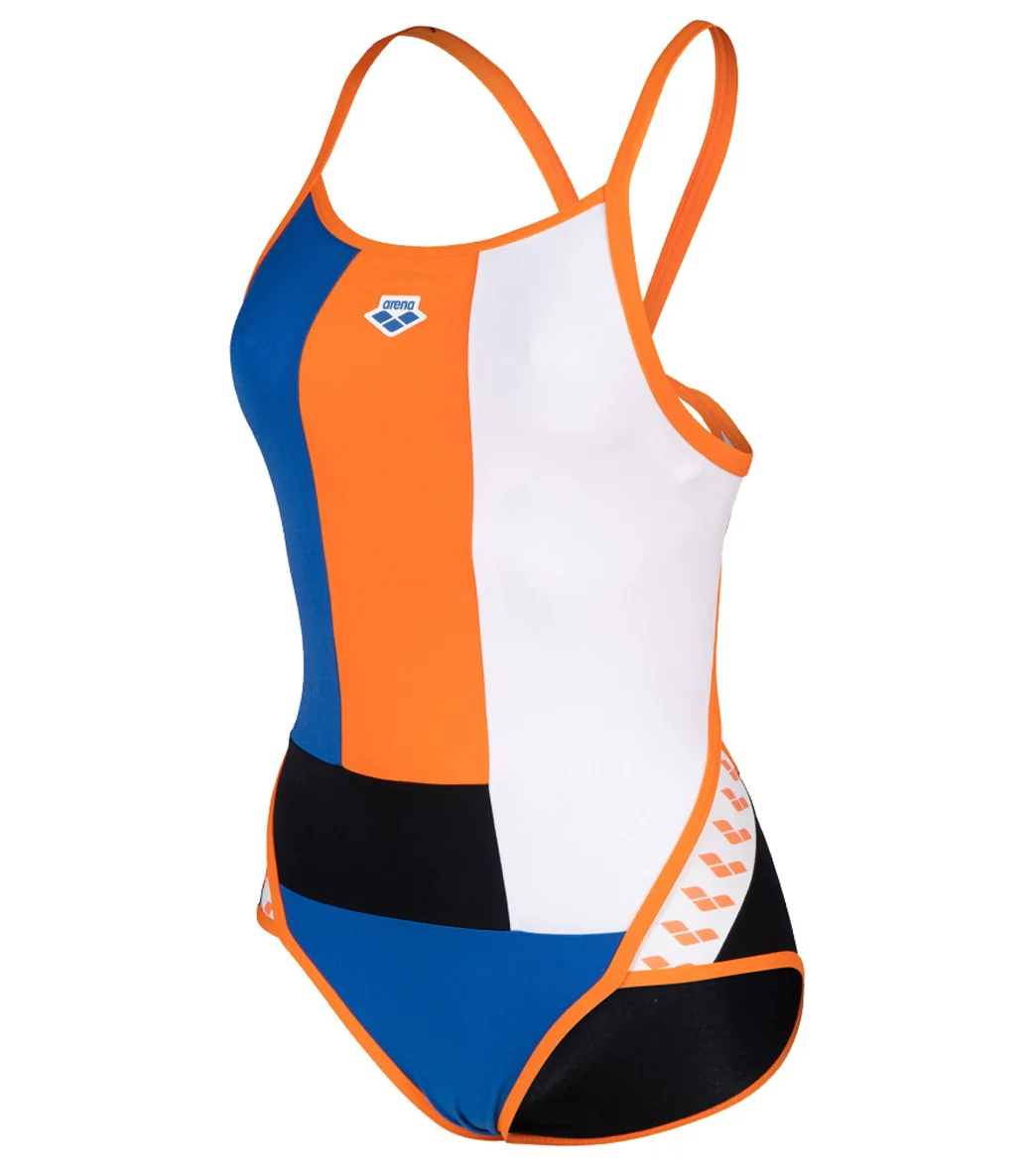 Arena Women's Icons Panel Super Fly Back One Piece Swimsuit - Image 17
