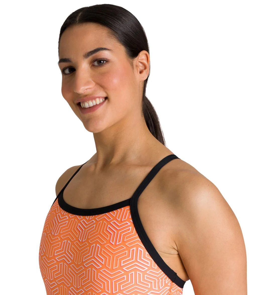 Arena Women's Kikko MaxLife Light Drop Back One Piece Swimsuit - Image 15