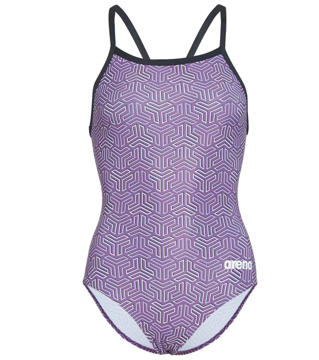 Arena Women's Kikko MaxLife Light Drop Back One Piece Swimsuit - Image 35