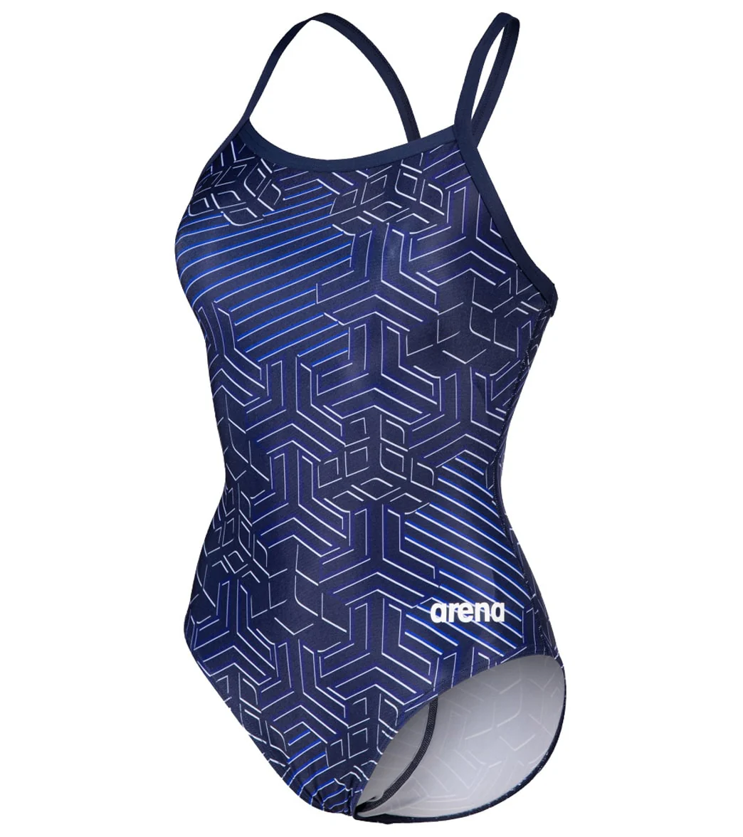 Arena Women's Kikko Pro Light Drop Back One Piece Swimsuit - Image 36