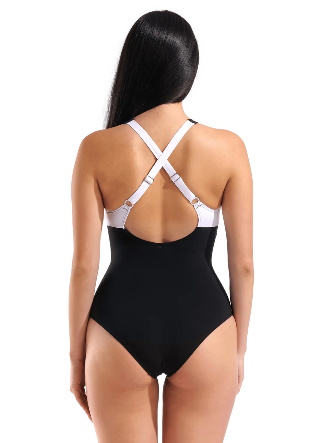 Arena Women's Linda Colorblock Cross Back One Piece Swimsuit - Image 18