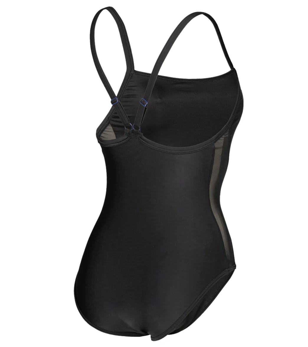 Arena Women's Mesh Panel Closed Back One Piece Swimsuit - Image 23