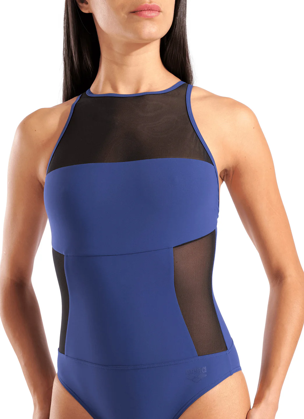 Arena Women's Mesh Panels Pro Back One Piece Swimsuit - Image 12