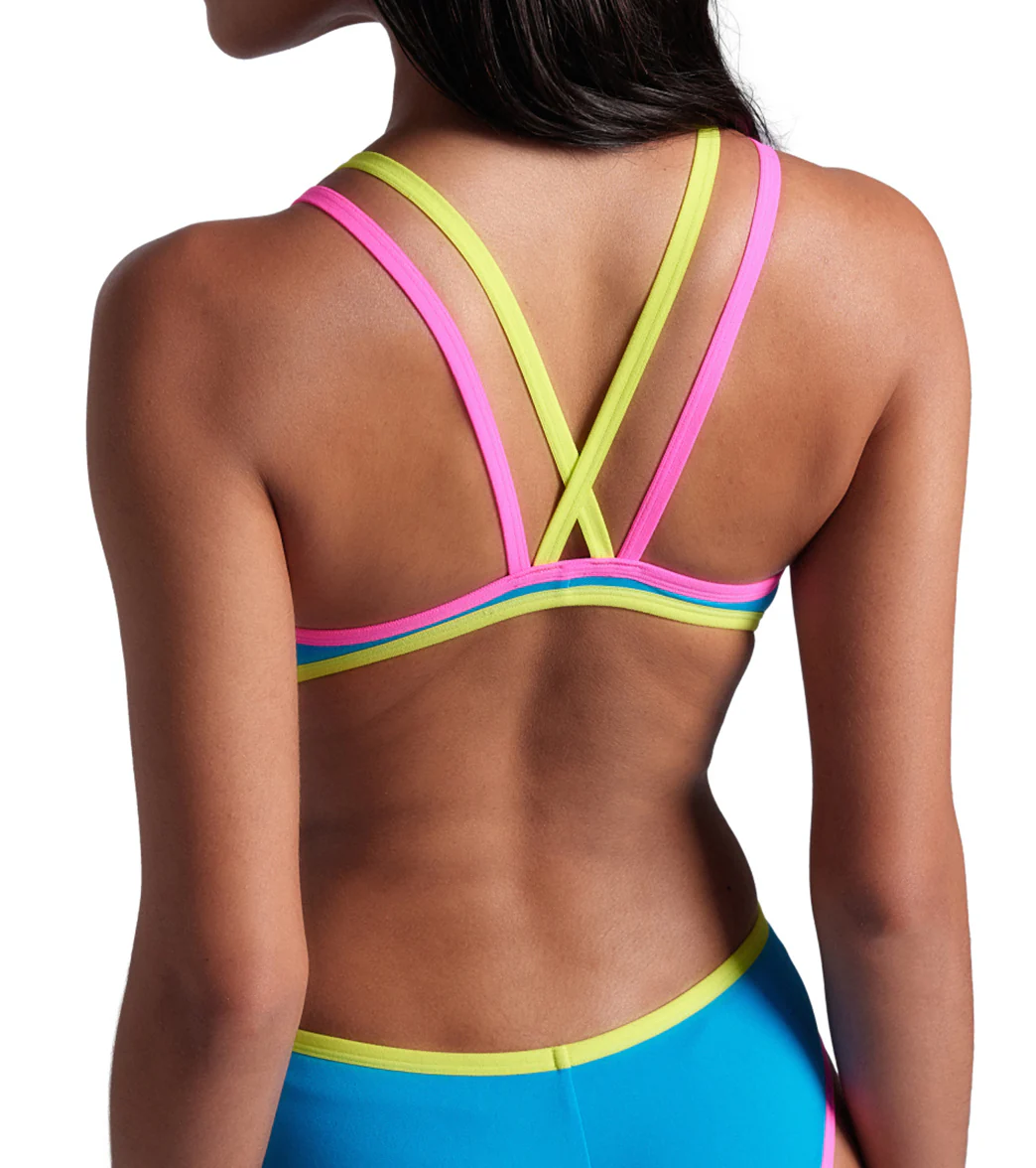 Arena Women's One Double Cross Back One Piece Swimsuit - Image 77