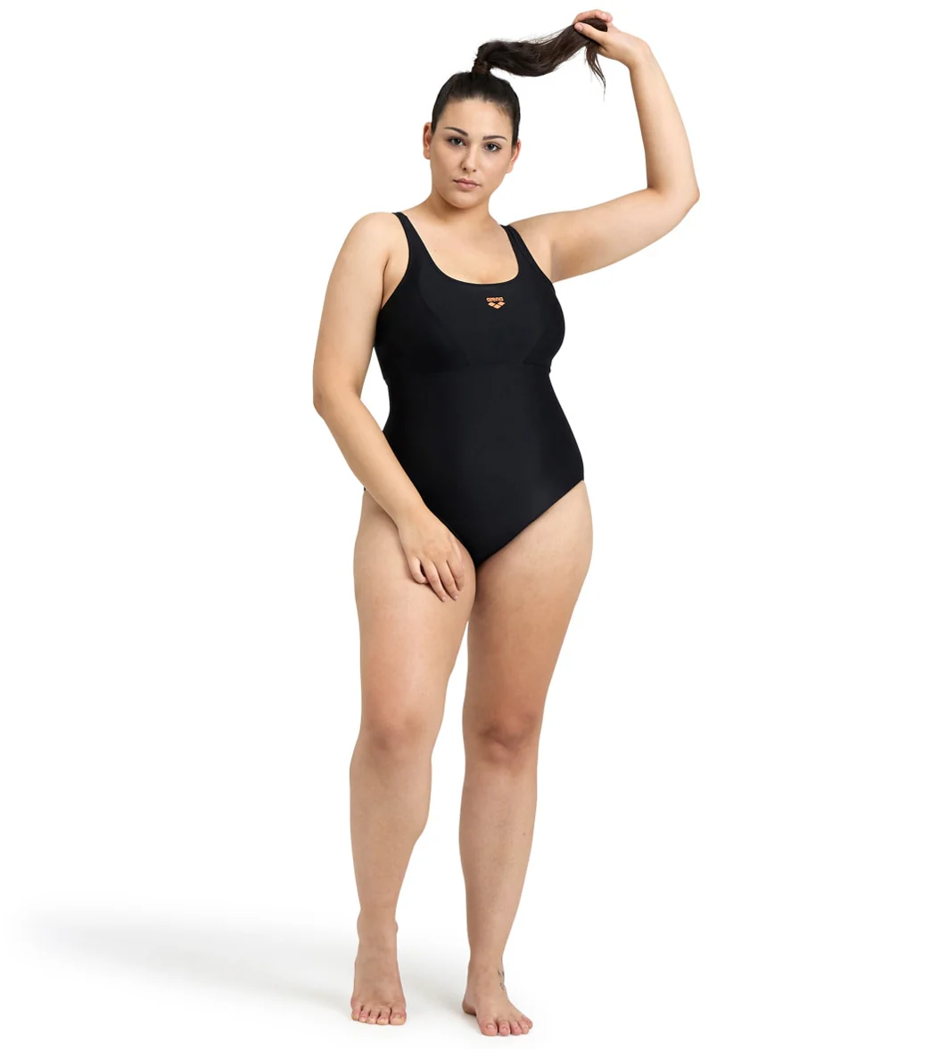 Arena Women's Plus Size Solid Control Pro Back Plus One Piece Swimsuit - Image 22