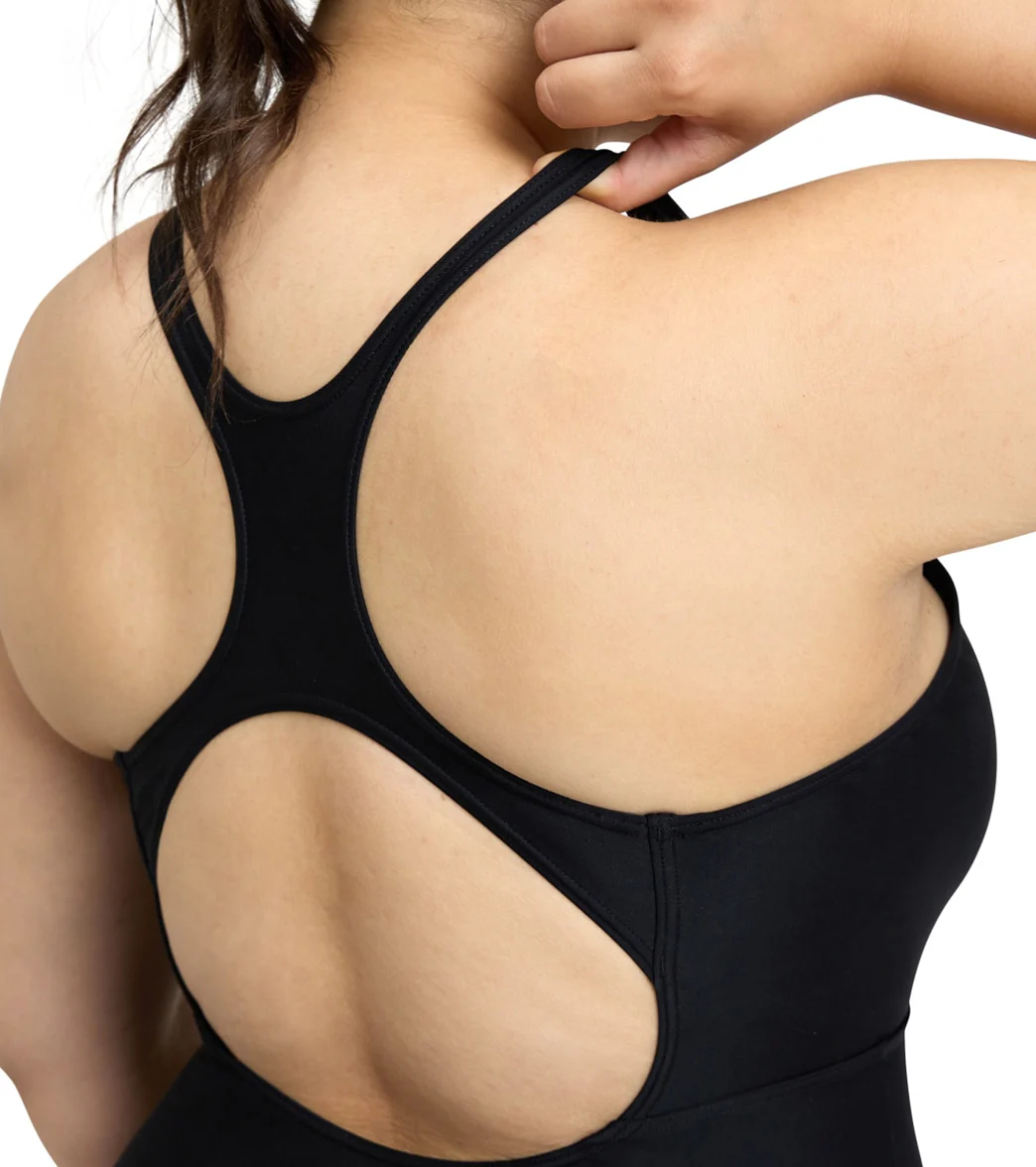 Arena Women's Plus Size Solid Control Pro Back Plus One Piece Swimsuit - Image 24