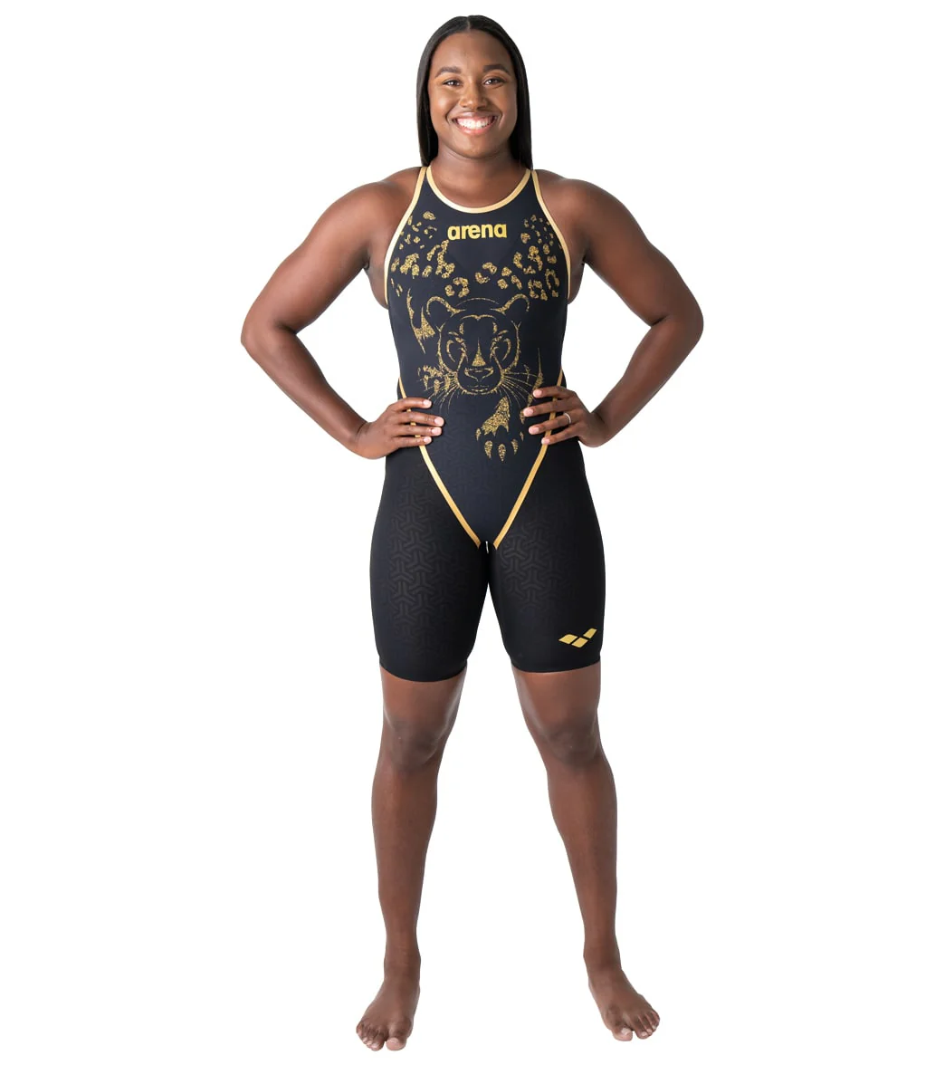 Arena Women's Powerskin Carbon Glide SL LE Simone Manuel Closed Back Tech Suit Swimsuit - Image 4