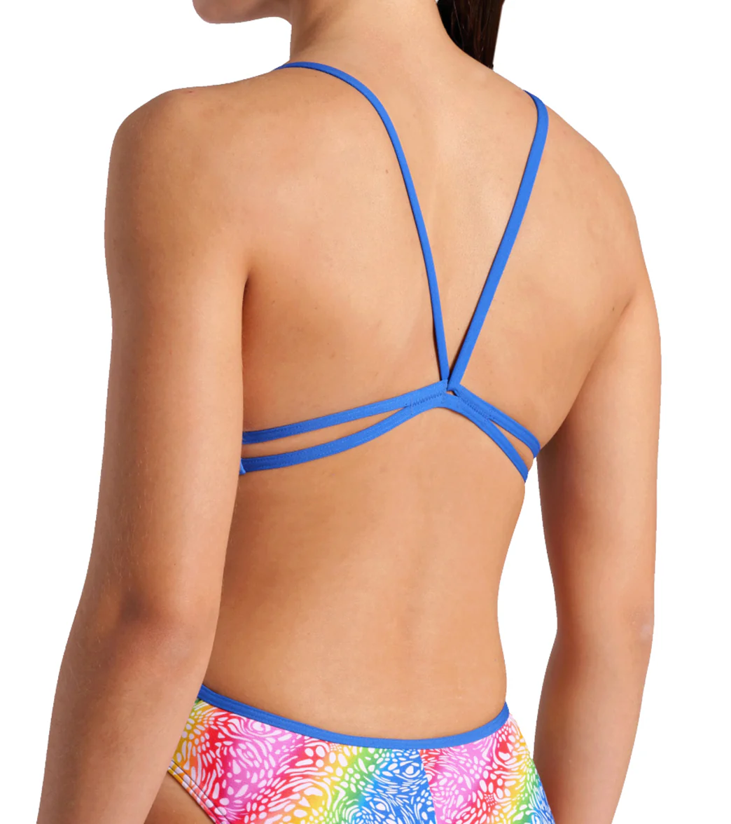 Arena Women's Pride Lace Back One Piece Swimsuit - Image 4