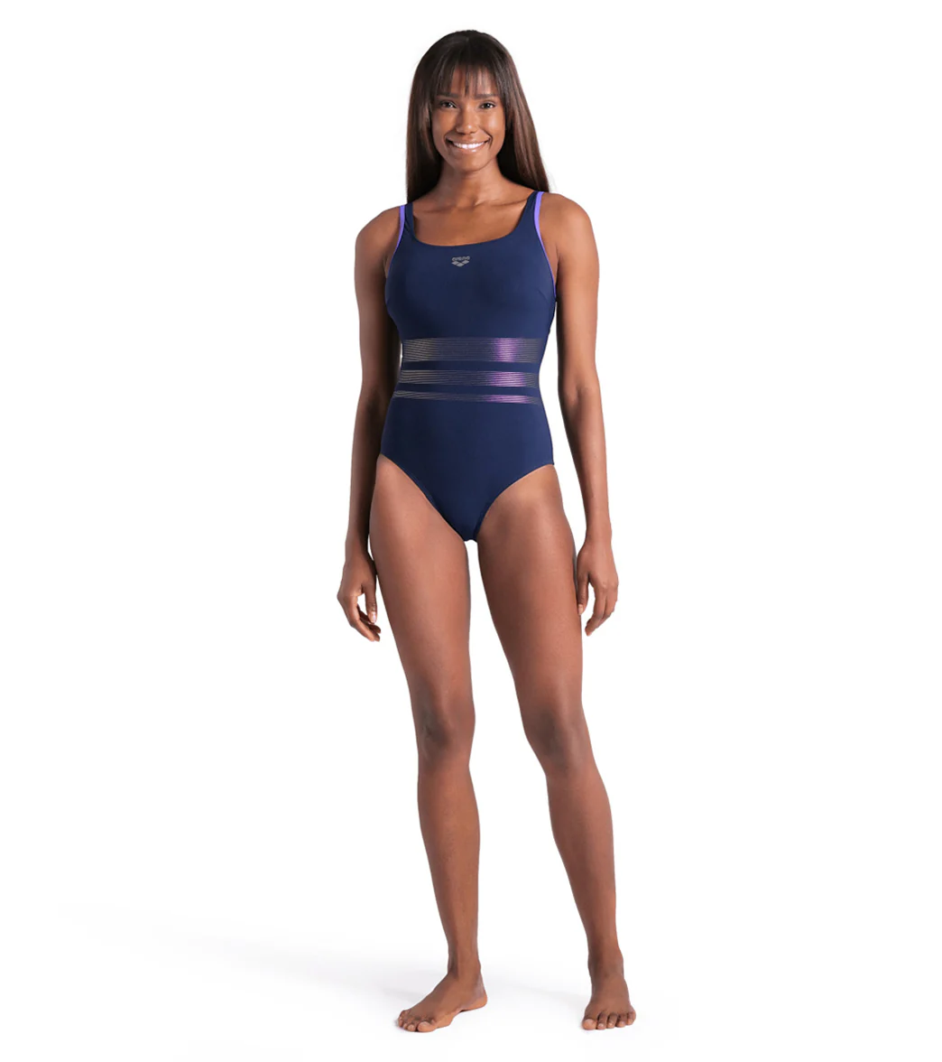 Arena Women's Rosa Shapewear Wing Back One Piece Swimsuit - Image 4