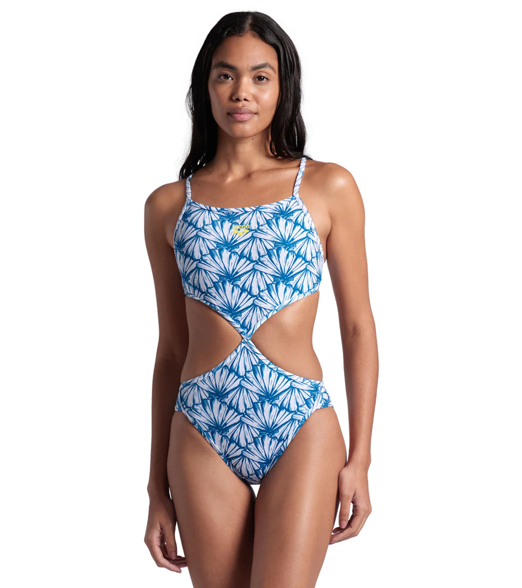 Arena Women's Rule Breaker Twist'N'Mix One Piece Swimsuit - Image 22