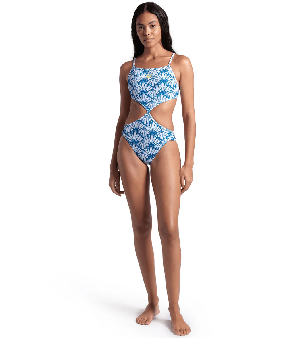 Arena Women's Rule Breaker Twist'N'Mix One Piece Swimsuit - Image 24