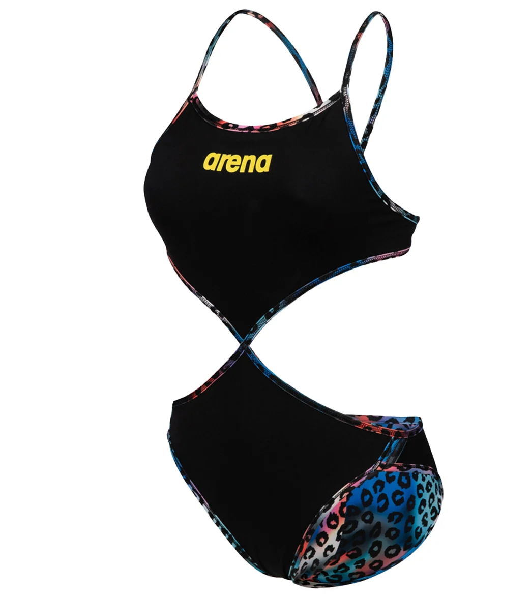Arena Women's Rule Breaker Twist'N'Mix One Piece Swimsuit - Image 50