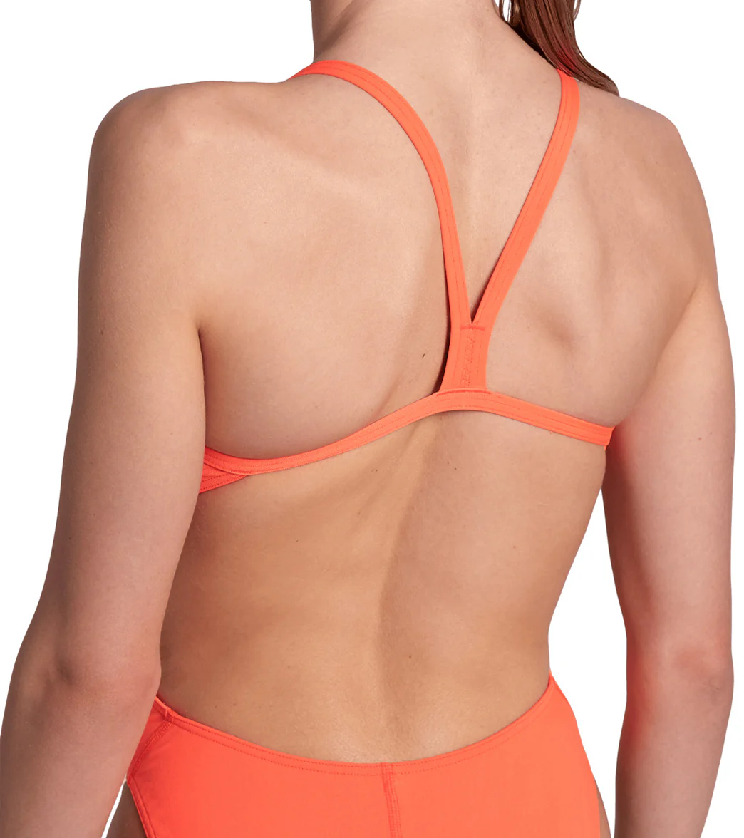 Arena Women's Solid Challenge Back One Piece Swimsuit - Image 114