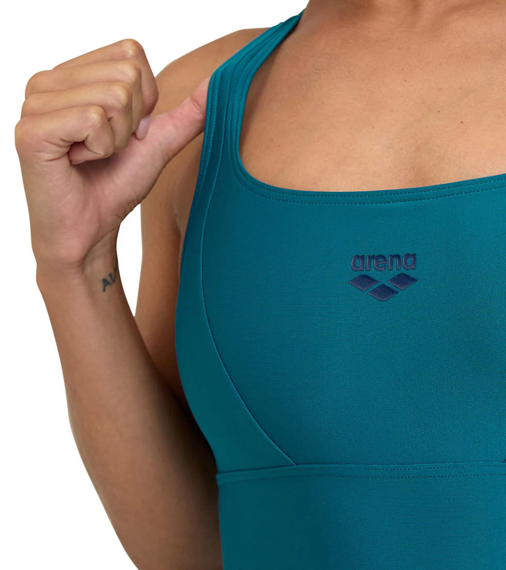 Arena Women's Solid Control Pro Back Chlorine Resistant One Piece Swimsuit - Image 85