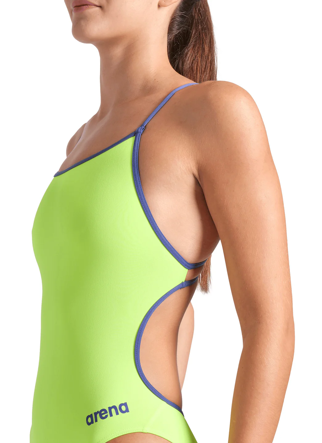 Arena Women's Solid Lace Back One Piece Swimsuit - Image 158
