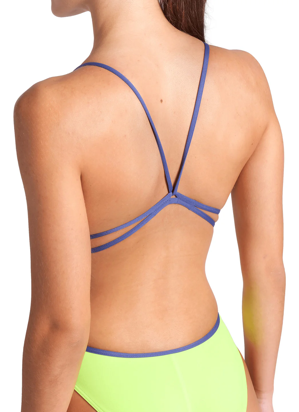 Arena Women's Solid Lace Back One Piece Swimsuit - Image 159