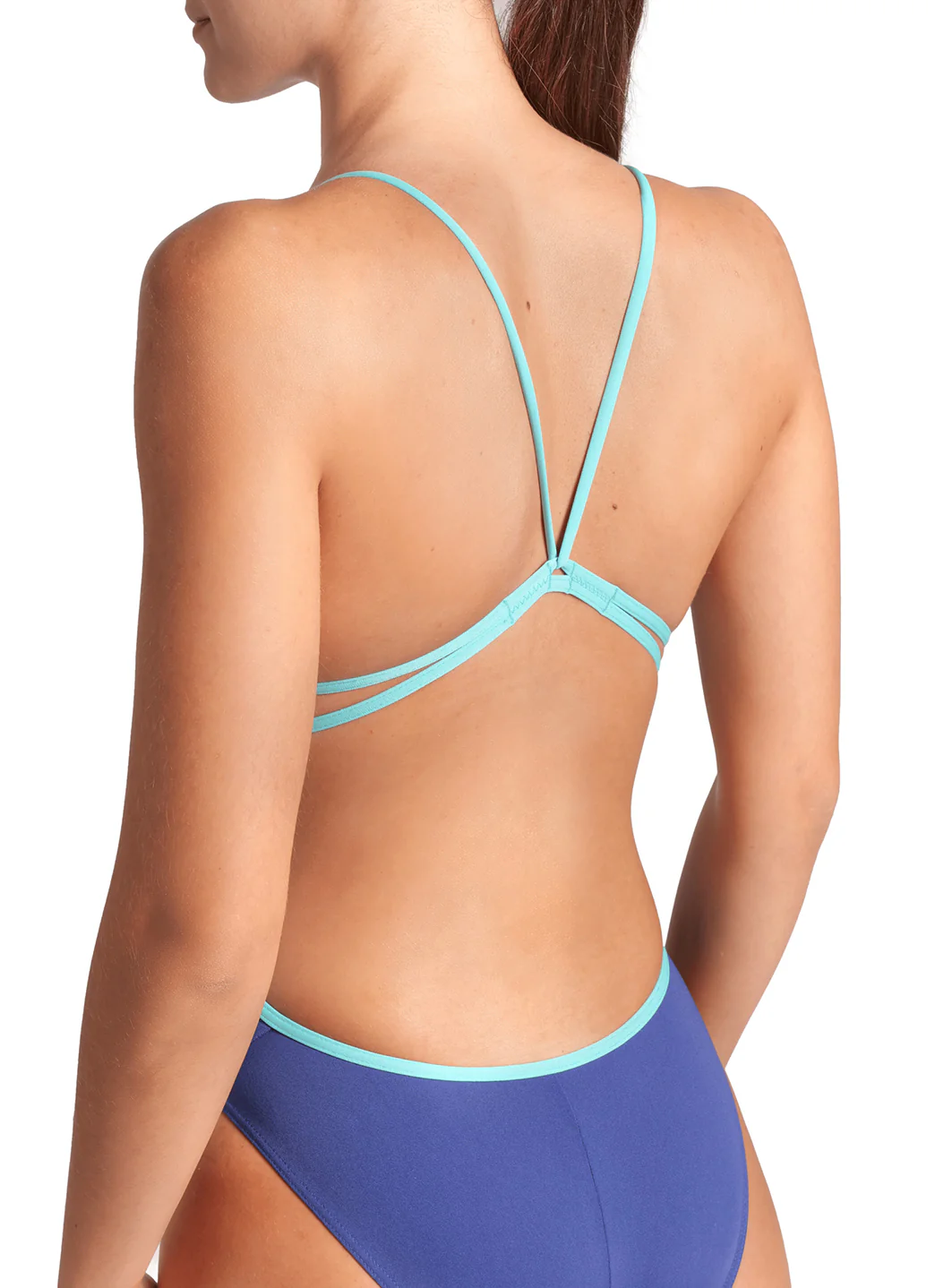 Arena Women's Solid Lace Back One Piece Swimsuit - Image 175