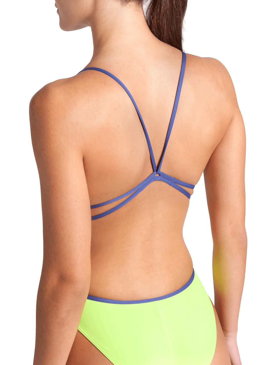 Arena Women's Solid Lace Back One Piece Swimsuit - Image 119