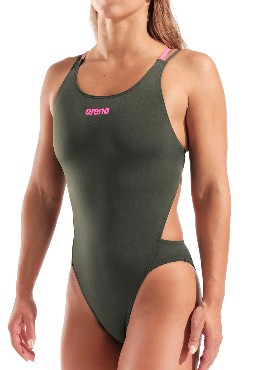 Arena Women's Solid Tech Multi Back One Piece Swimsuit - Image 154