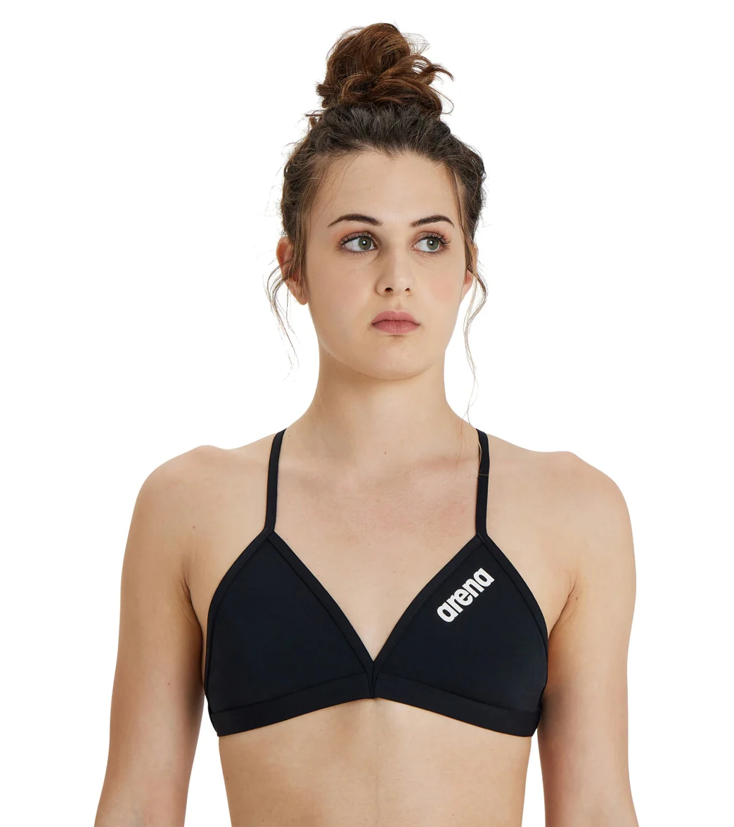 Arena Women's Solid Tie Back Bikini Top - Image 8