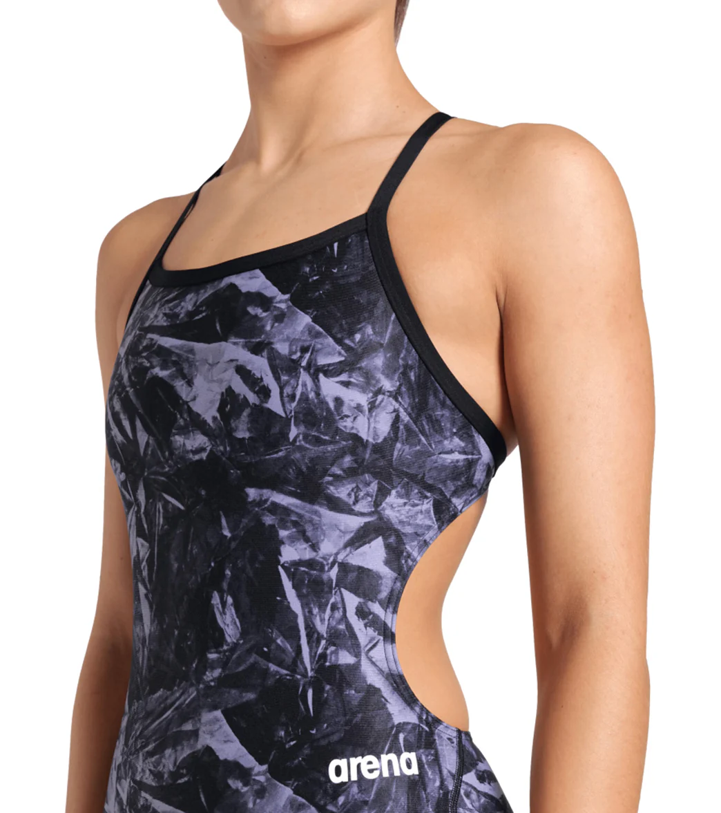 Arena Women's Team Crackle Challenge Back One Piece Swimsuit - Image 27