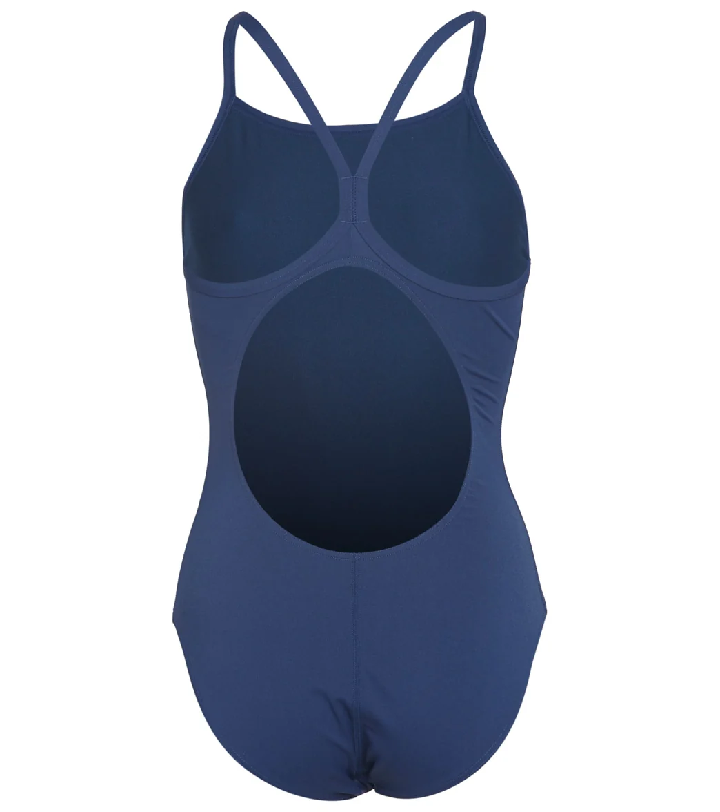 Arena Women's Team Painted Stripes Light Drop Back One Piece Swimsuit - Image 54