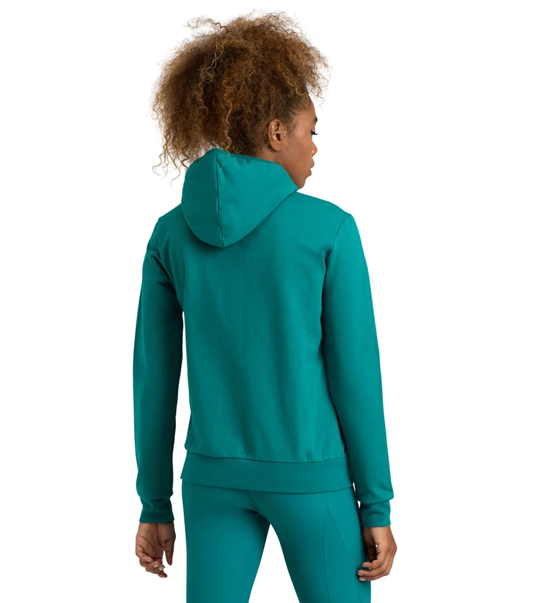 Arena Women's Team Panel Front Zipped Hooded Jacket - Image 17