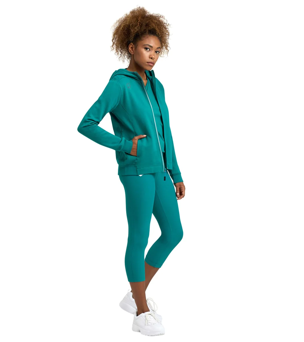 Arena Women's Team Panel Front Zipped Hooded Jacket - Image 18