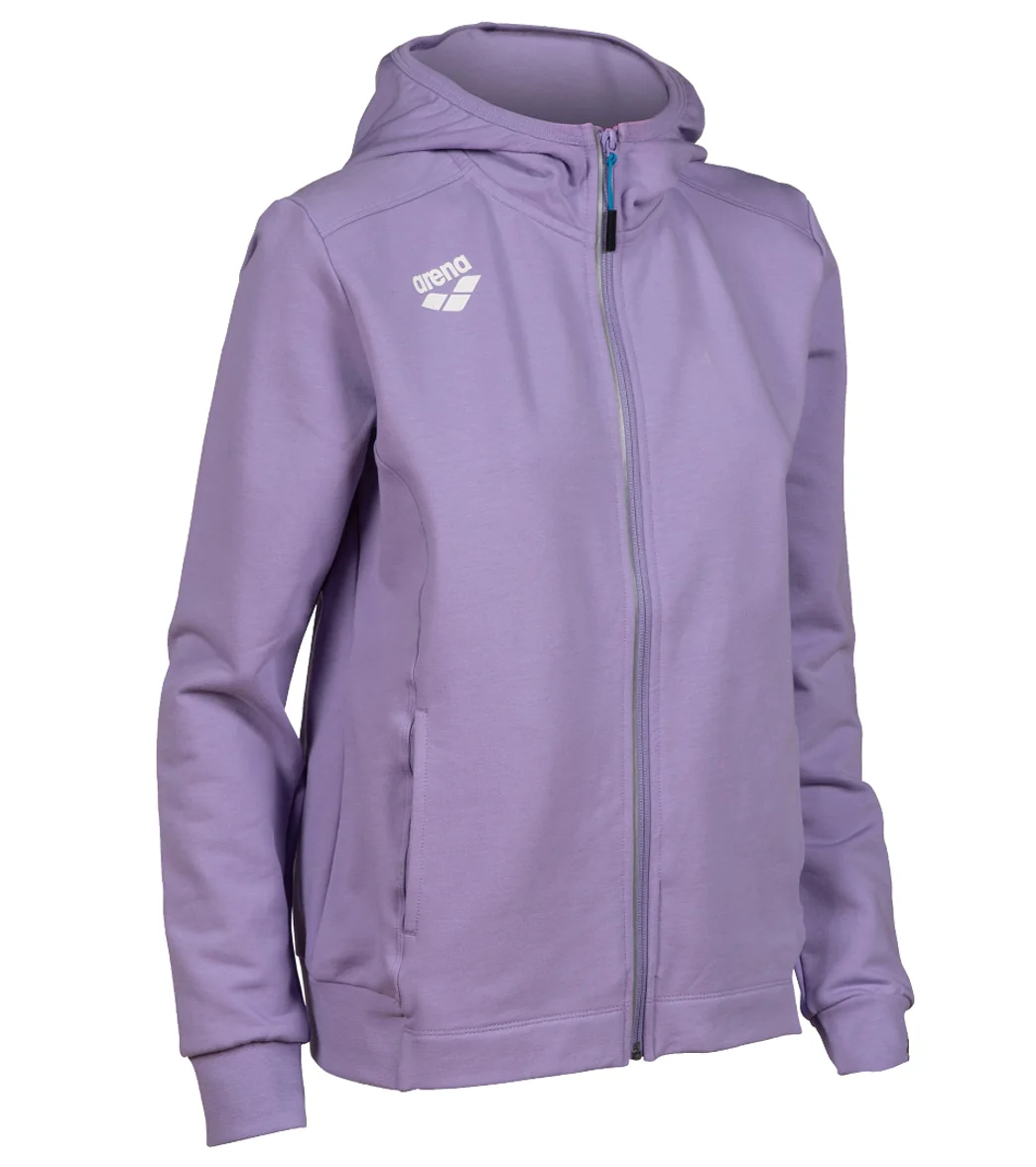 Arena Women's Team Panel Front Zipped Hooded Jacket - Image 27