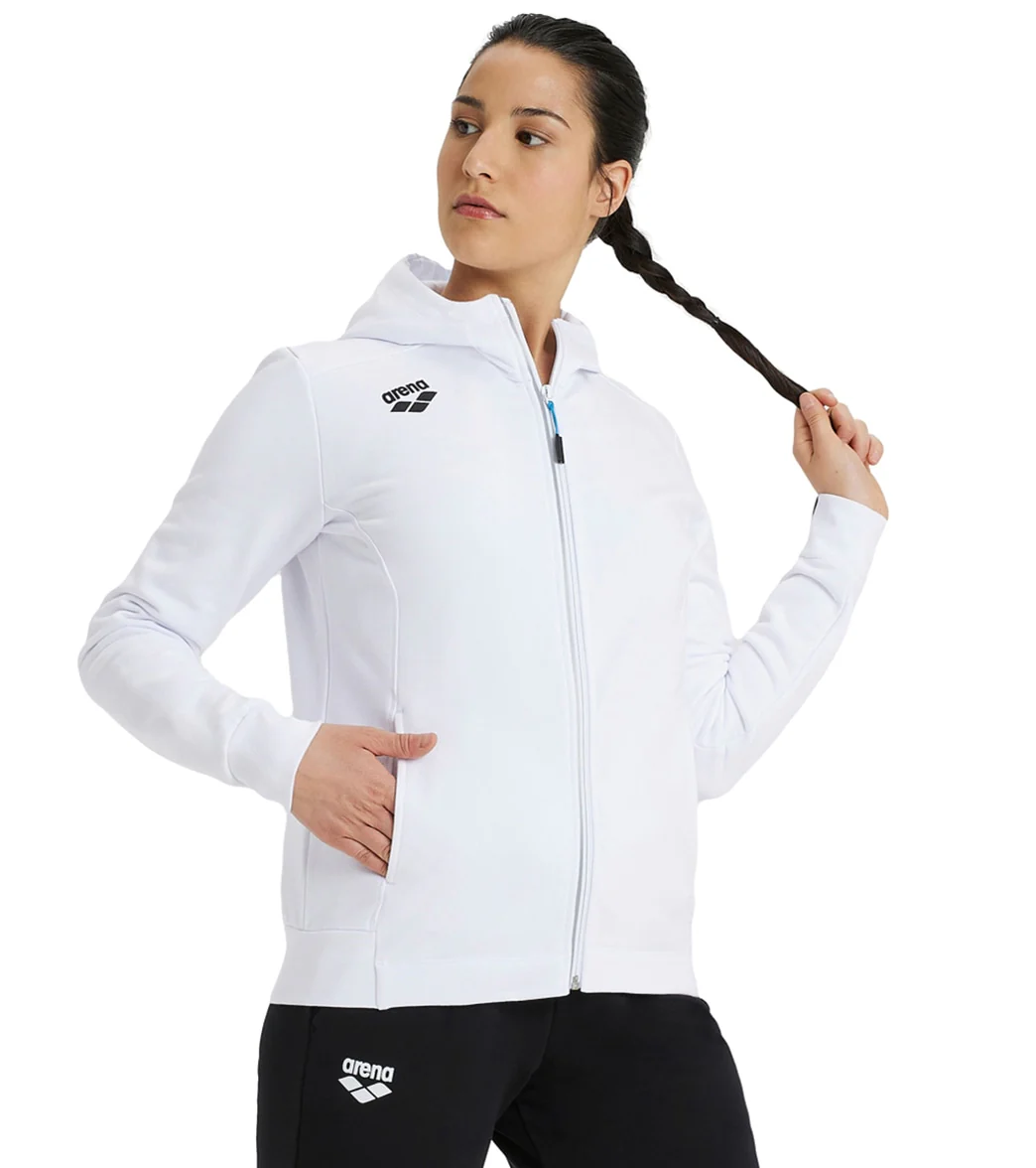 Arena Women's Team Panel Front Zipped Hooded Jacket - Image 54