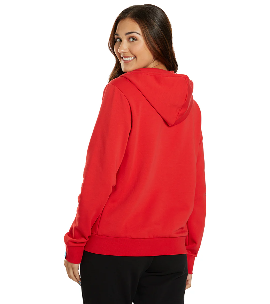 Arena Women's Team Panel Front Zipped Hooded Jacket - Image 81