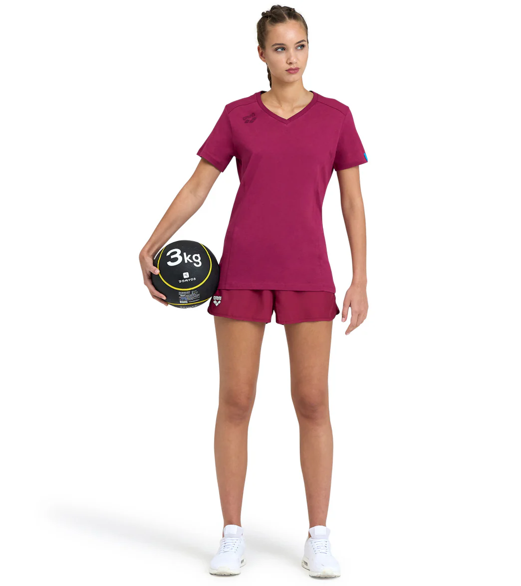 Arena Women's Team Panel Short Sleeve T-Shirt - Image 10