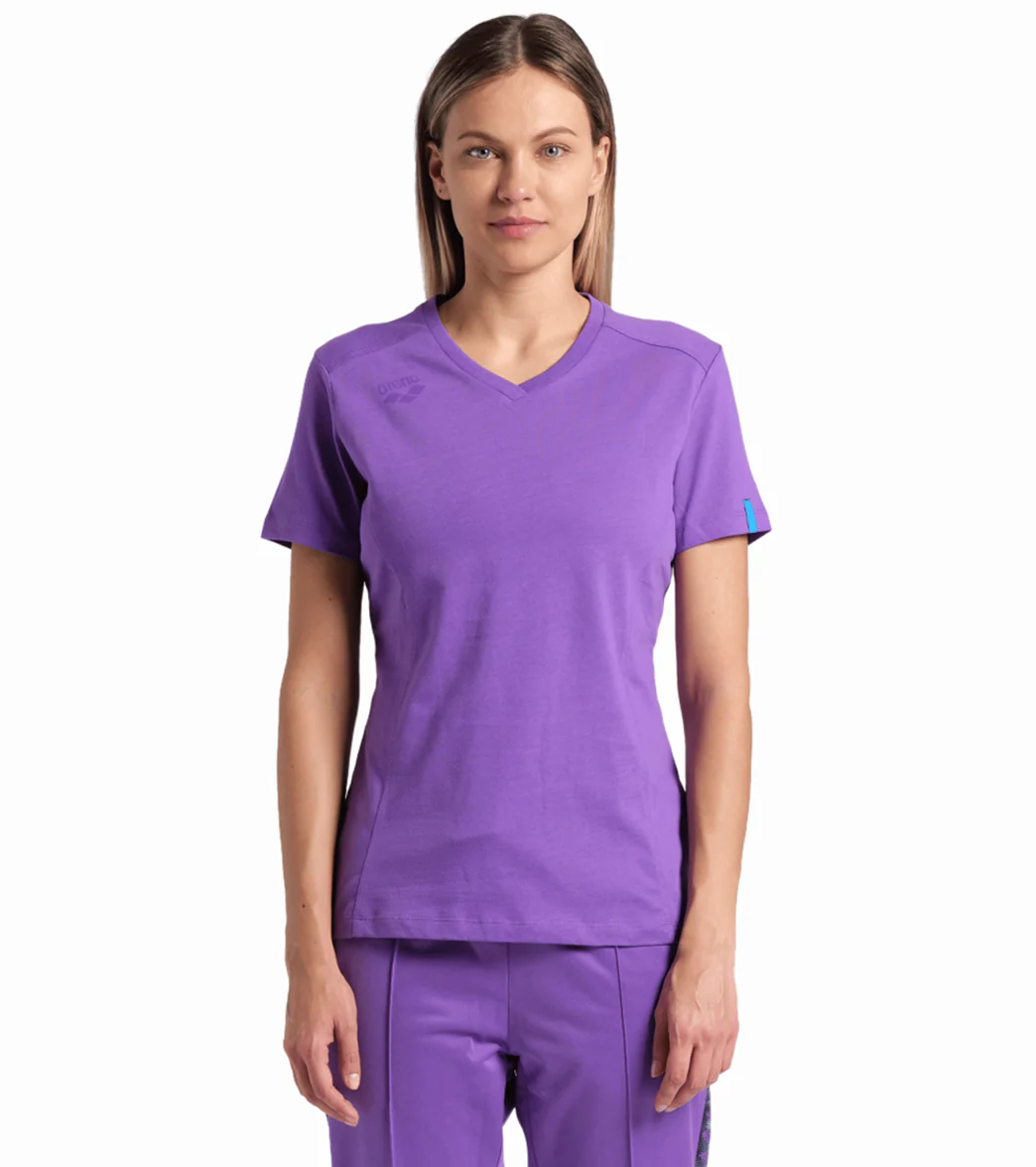 Arena Women's Team Panel Short Sleeve T-Shirt - Image 34