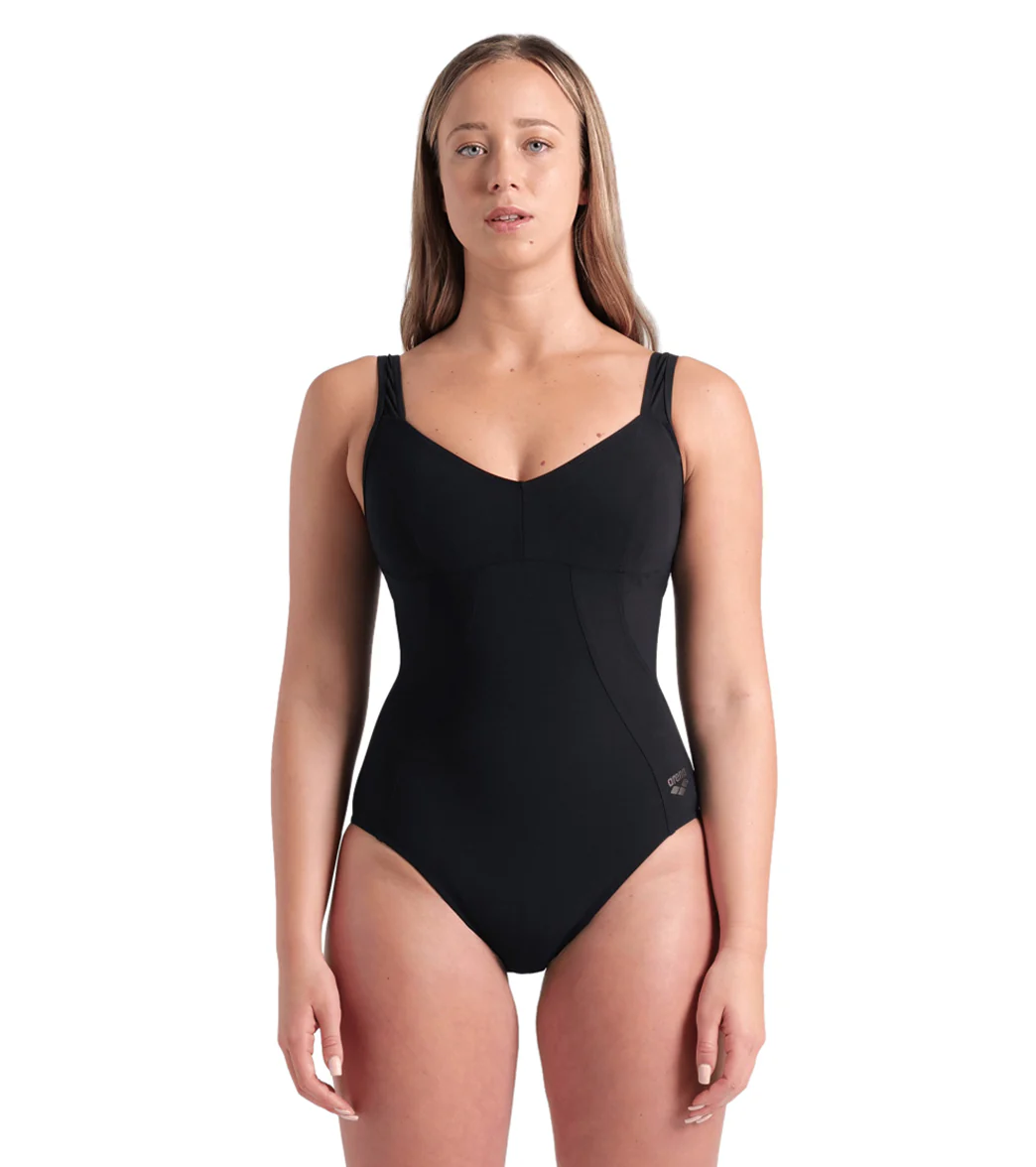 Arena Women's Vertigo Shapewear Wing Back One Piece Swimsuit - Image 7