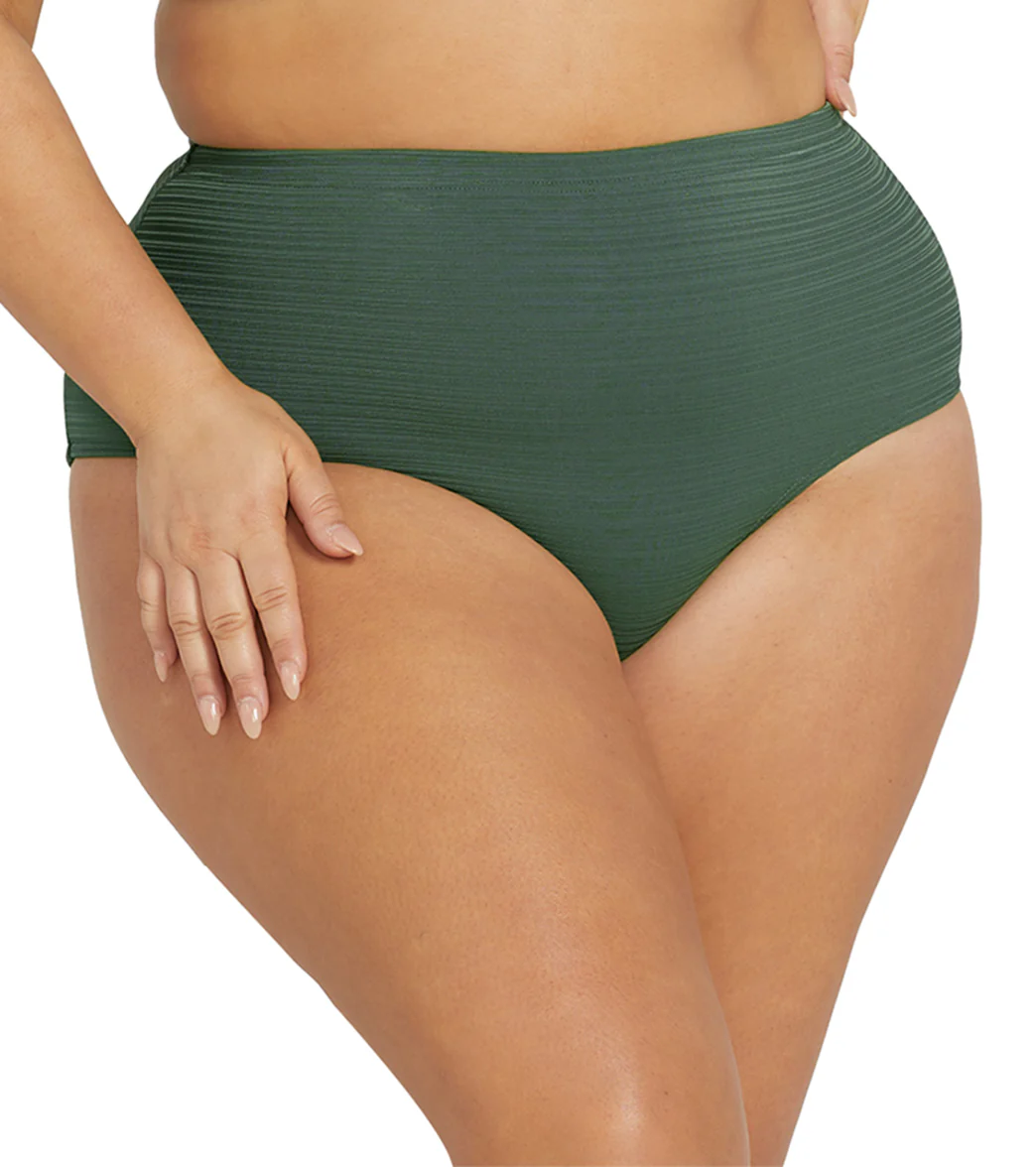 Artesands Woman's Plus Size Aria Olive Renoir Bikini Bottom - Image 8