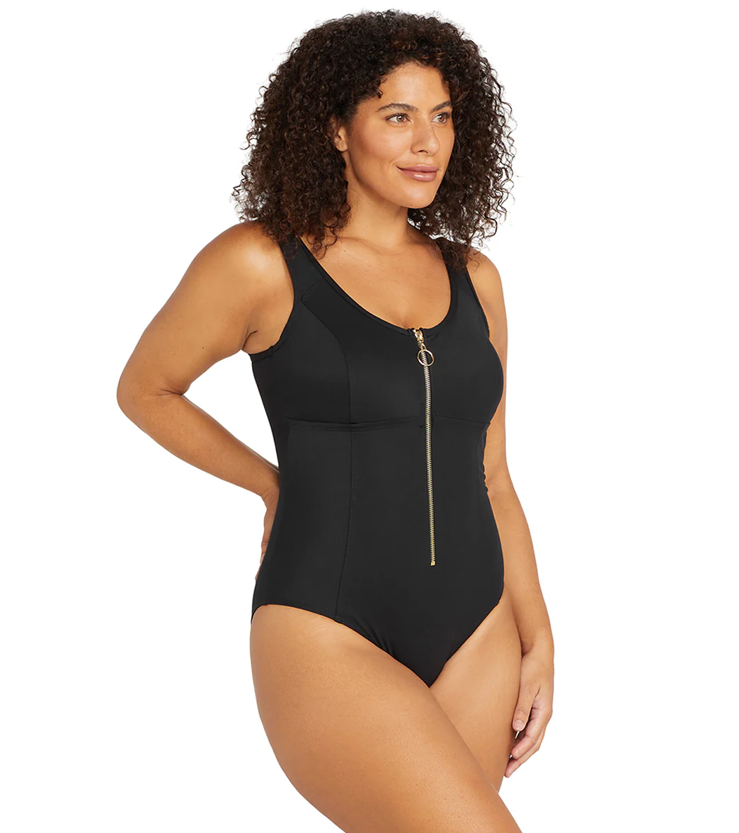 Artesands Woman's Plus Size Sculpt Fuseli One Piece Swimsuit - Image 2