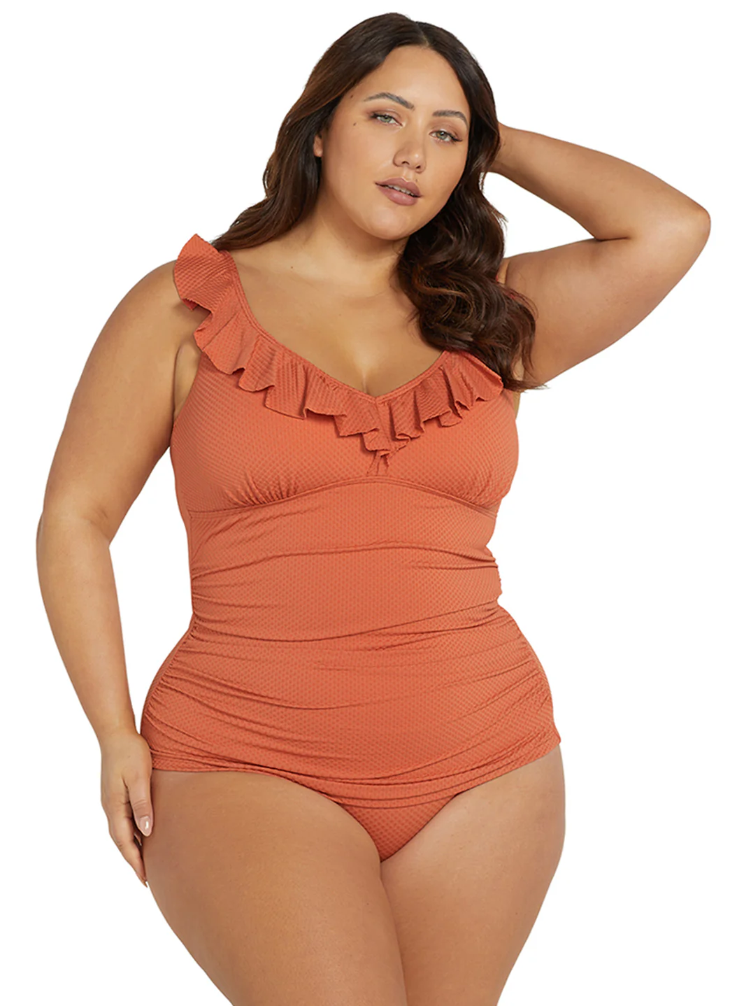 Artesands Woman's Plus Size Wuk-tjarra Manet Tankini Top (Multifit D-G Cup) - Image 3