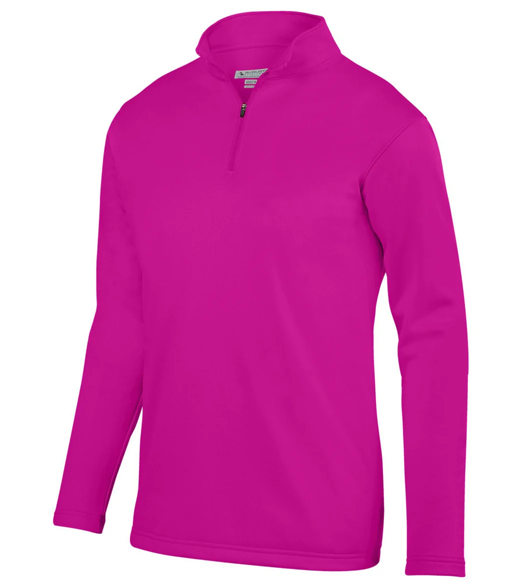 Augusta Sportswear Men's Wicking Fleece Quarter Zip Pullover - Image 13