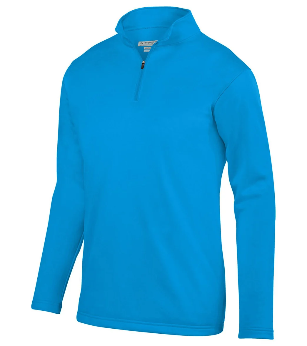 Augusta Sportswear Men's Wicking Fleece Quarter Zip Pullover - Image 3
