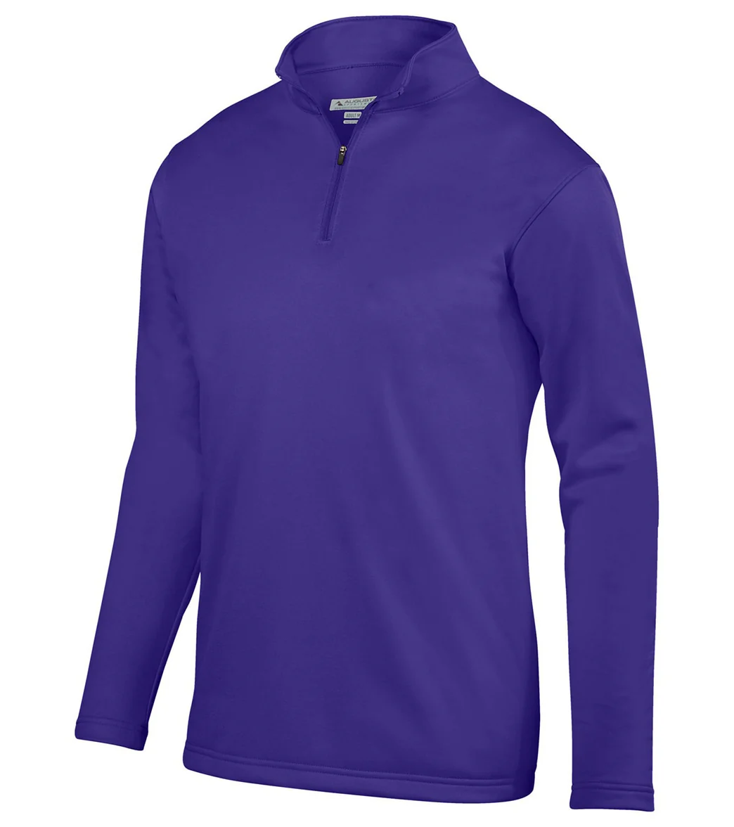 Augusta Sportswear Men's Wicking Fleece Quarter Zip Pullover - Image 48