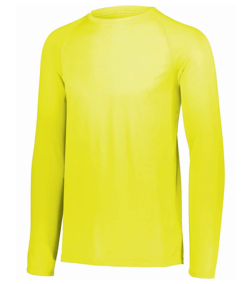 Augusta Sportswear Unisex Attain Wicking Long Sleeve Rash Guard - Image 9