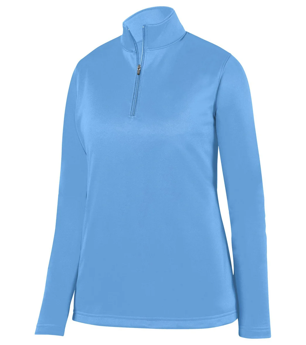 Augusta Sportswear Women's Wicking Fleece Quarter Zip Pullover - Image 4